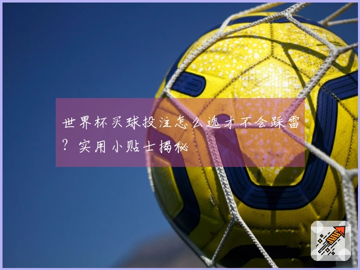 世界杯买球投注怎么选才不会踩雷？实用小贴士揭秘